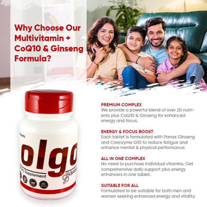 Olgo Daily Multivitamin – Essential Vitamins for Everyday Wellness - Bionta Sports
