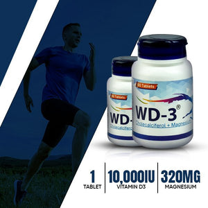 WD - 3 Magnesium + Vitamin D3 – Bone & Muscle Support Formula - Bionta Sports