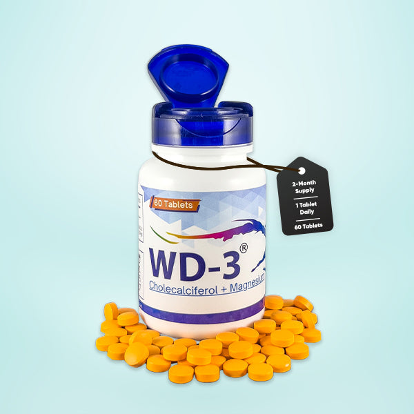 WD-3  Magnesium + Vitamin D3 – Bone & Muscle Support Formula