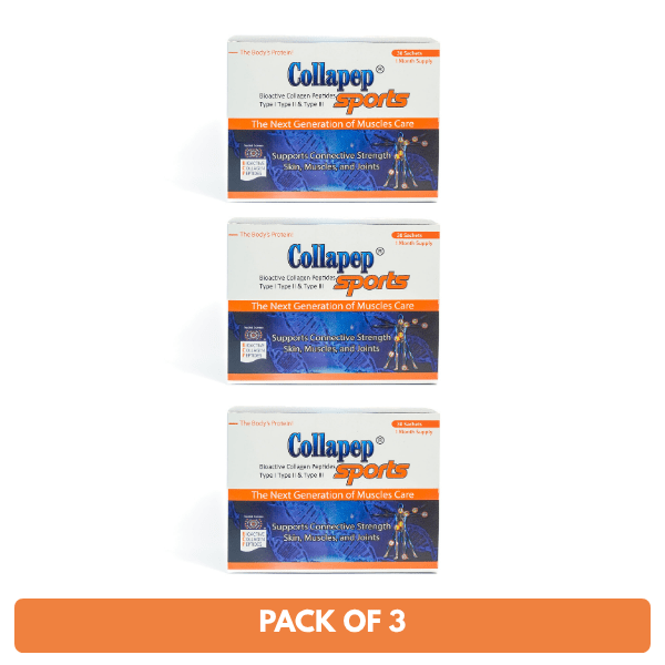 Collagen High Strength - 12000mg | Collapep Sports - Bioactive Collagen Peptides 12g - Bionta Sports