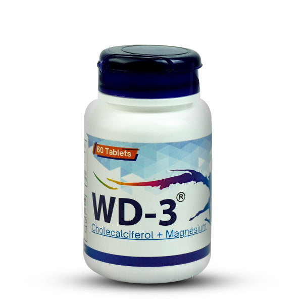 WD-3  Magnesium + Vitamin D3 – Bone & Muscle Support Formula