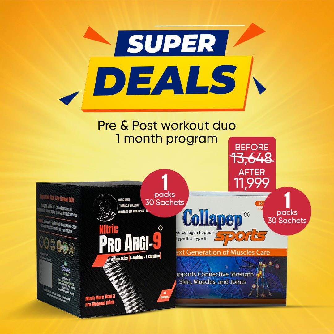 Pre & Post Workout Duo - 1 Month Program - Bionta Sports